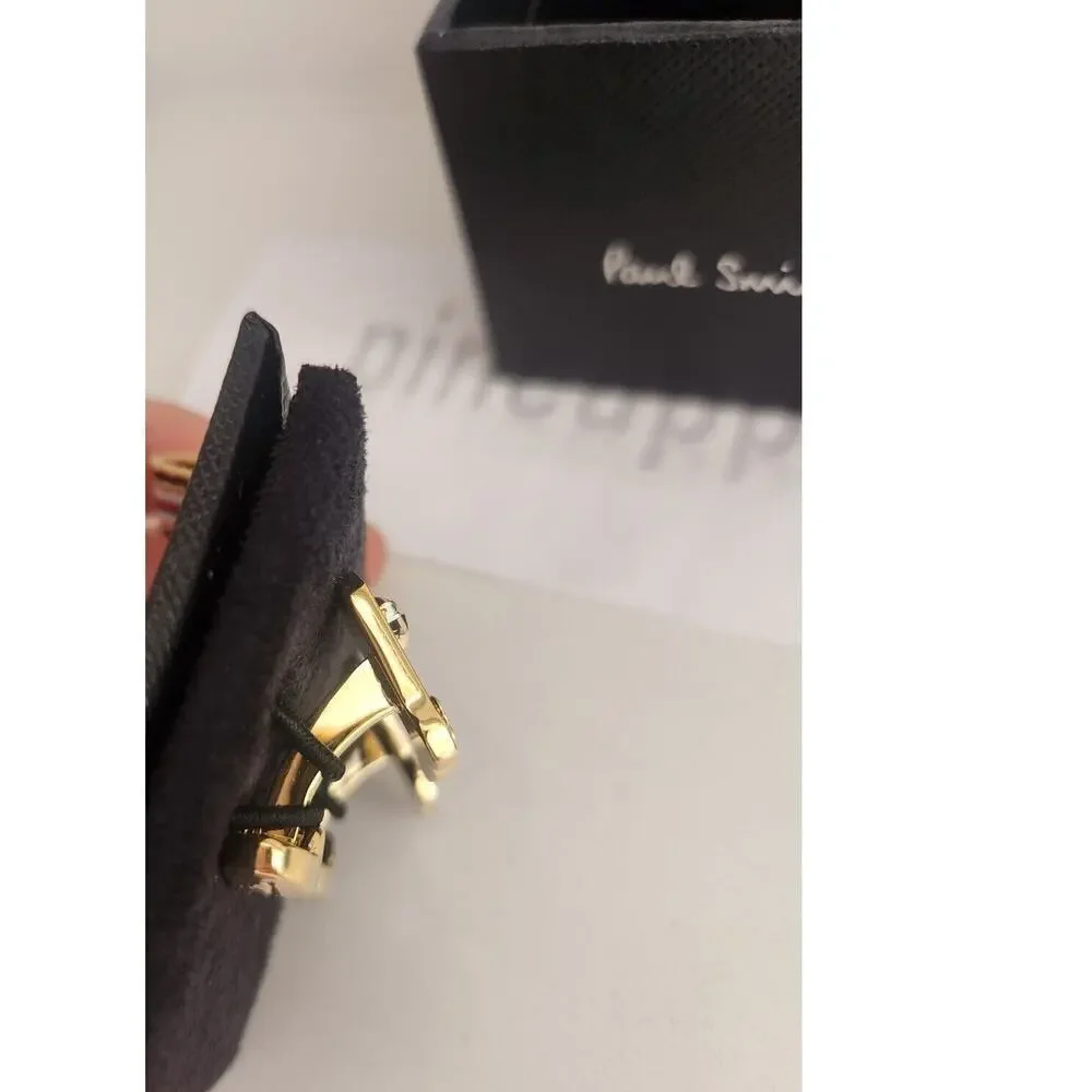 NIB Paul Smith Metal CUFFLINKS Boots With Star